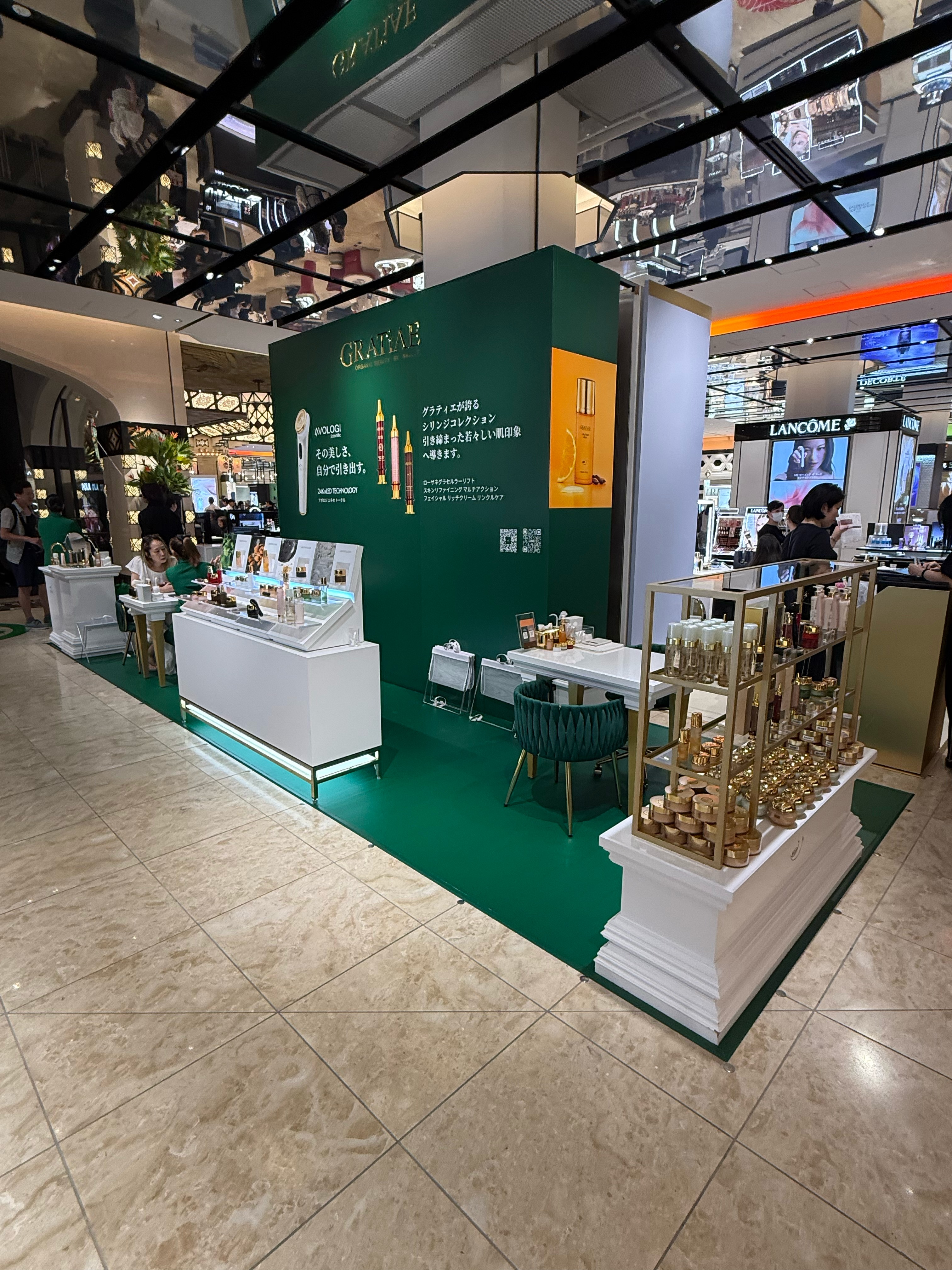 GRATiAE pop-up at Daimaru Shinsaibashi